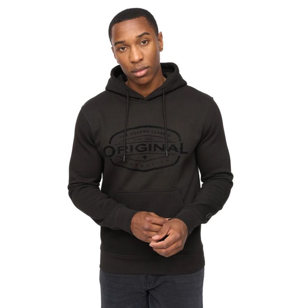 Crosshatch Mens Traptons Hoodie / Black
